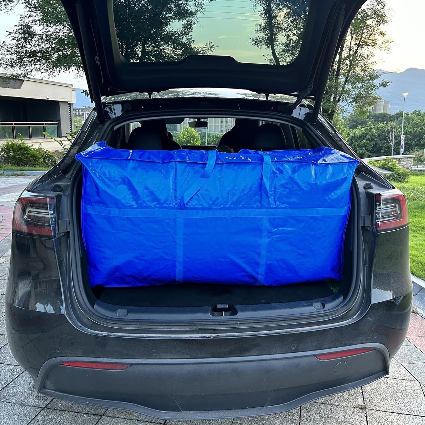 66 Gallon Extra Large Storage Bags by [Brand Name] - Heavy Duty, Waterproof Moving Duffle with Zipper & Strong Handles