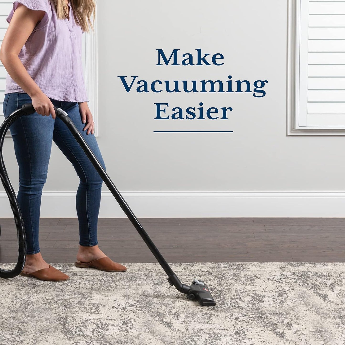 Veken Rug Pad Gripper - Non-Slip 2x6 Ft for Hardwood & Tile Floors | Thick Anti-Skid Mat
