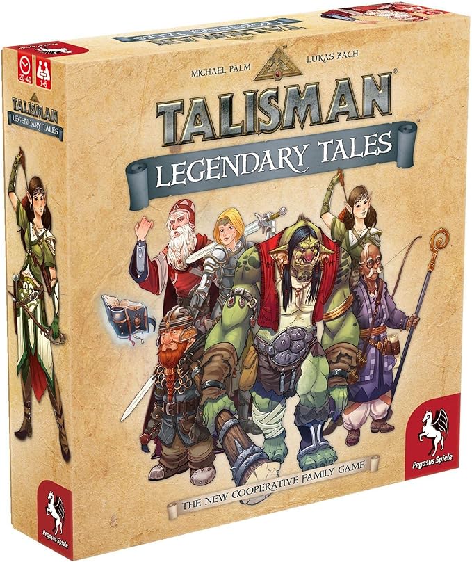Pegasus Spiele 56100E - Talisman - Legendary Tales Multicolor