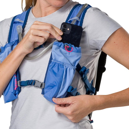 Nathan TrailMix Women's Running Vest/Hydration Pack. 12L (12 Liters) | 2L Bladder Included (2 liters). Zipper, Pockets.