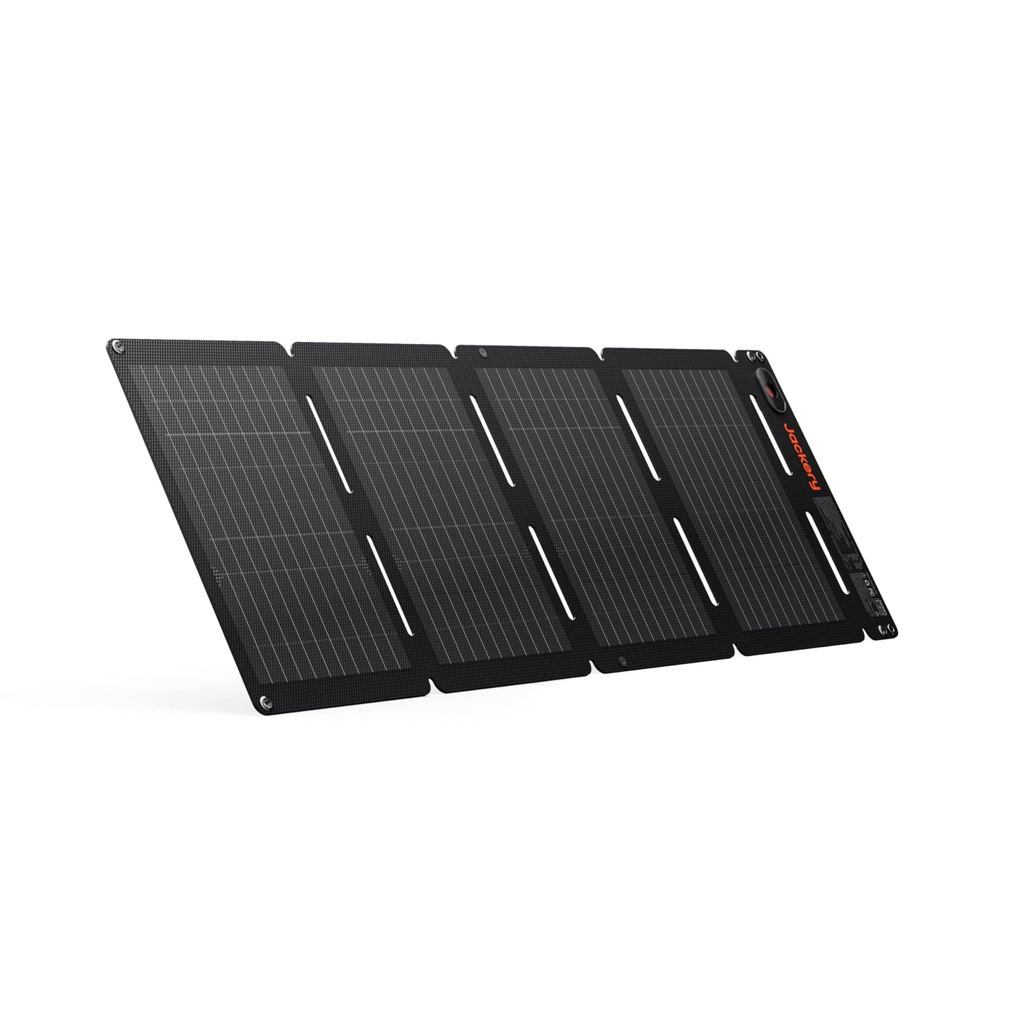 Jackery SolarSaga 40W Air Solar Panel, 23% Conversion Efficiency, Book-Sized PERC Bifacial Panels, IP65 Waterproof, Foldable Solar Charger for Rooftops, RVing, Off-Grid Solar Panel Kits, PV Charging