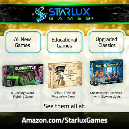 Ghosts in The Graveyard Redux: One of The Best Spooky Outdoor Games for Kids | Ages 5+ 4-8 Players | for Outdoor Parties &amp Camping | Glow in The Dark Toys | Tween Boy Gift Ideas | Ghostly Fun!