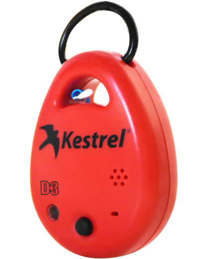 Kestrel Drop D3 Wireless Temperature, Humidity and Pressure Data Logger, Red