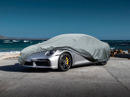 Kayme Heavy Duty Car Cover Custom Fit Porsche 911 991 992 997 996 Carrera S 4S GTS Coupe Convertible Targa, Waterproof All Weather for Automobiles, Full Exterior Covers Sun Rain UV Protection.
