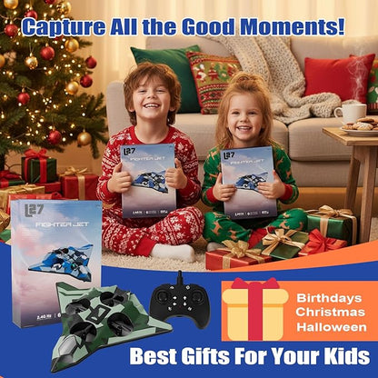 Foam Remote Control Airplane for Kids &amp Adults | Durable and Easy to Fly with Stable Flight Perfect and Birthday Parties Flying Foam Air Plane Toy Great for Beginner
