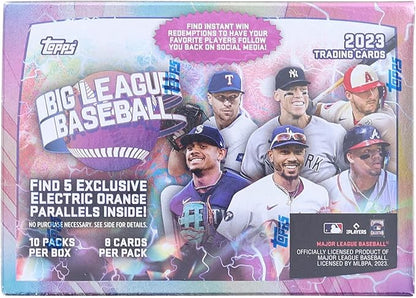 MLB Topps 2023 Big League Baseball Trading Card BLASTER Box [10 Packs]