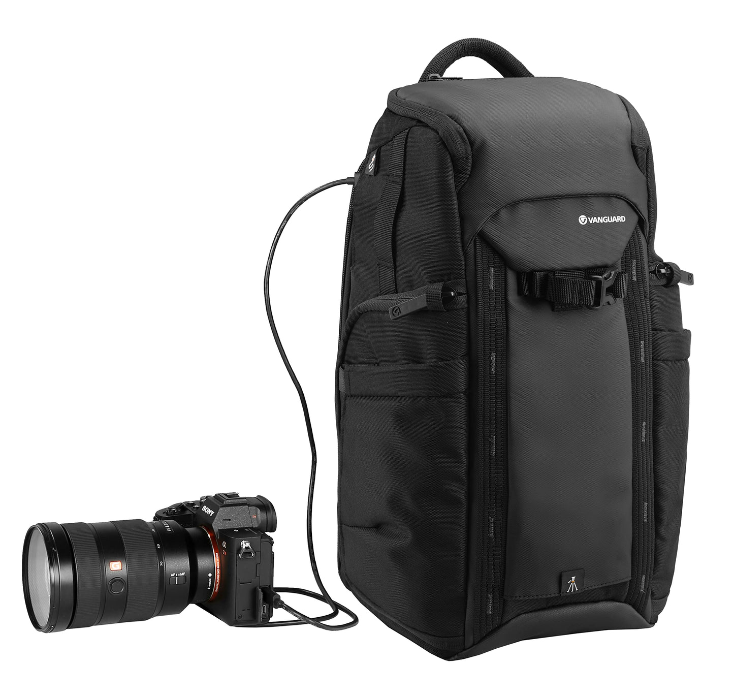 VANGUARD VEO Adaptor R48 Camera Backpack, Black