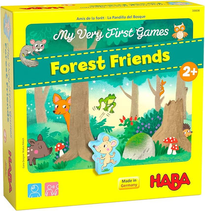 HABA My Very First Games: Forest Friends – 3D Matching &amp Memory Kids Games for Toddlers Ages 2+ Toddler Learning Toys Made in Germany
