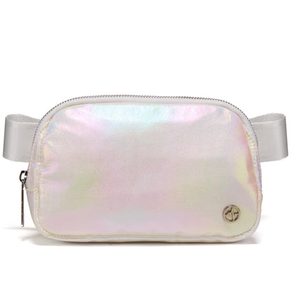 Pander Cross Body Fanny Pack for Women, Fashion Waist Packs, Crossbody Bags, Belt Bag with Adjustable Strap (Black)