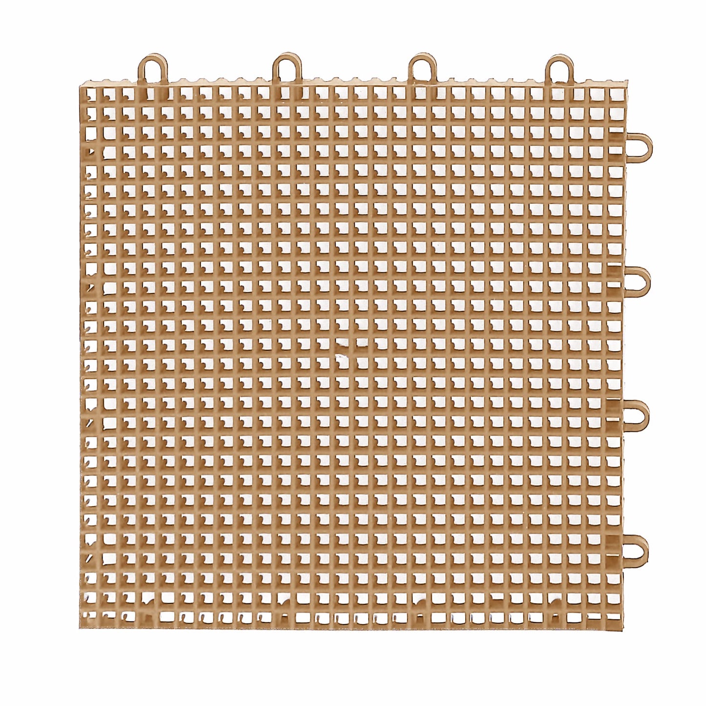 IncStores 5/8 Inch Thick Outdoor Basketball Court Flooring | Build the Ultimate Space for Basketball, Tennis, and More with Weatherproof Plastic Floor Tiles | Camel's Back, 40 Tiles