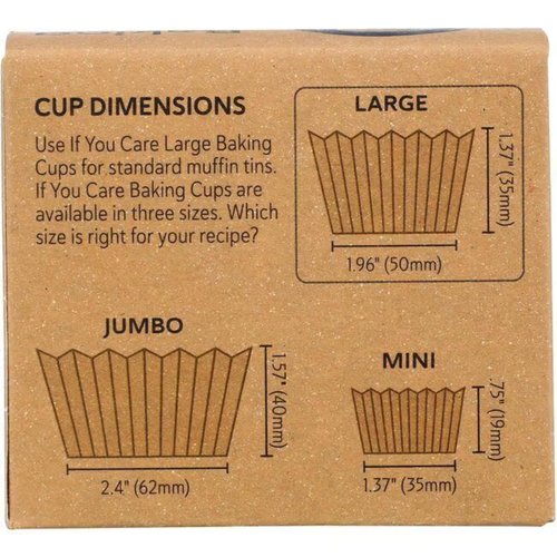 If You Care Unbleached Large Baking Cups, 60 ct, 3 pk