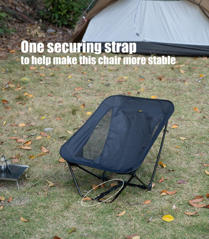 iClimb 1 3M Thinsulate Insulation Sleeping Bag and 1 Low Folding Chair, Ultralight Compact for Adults Outdoor Camping Backpacking Hiking