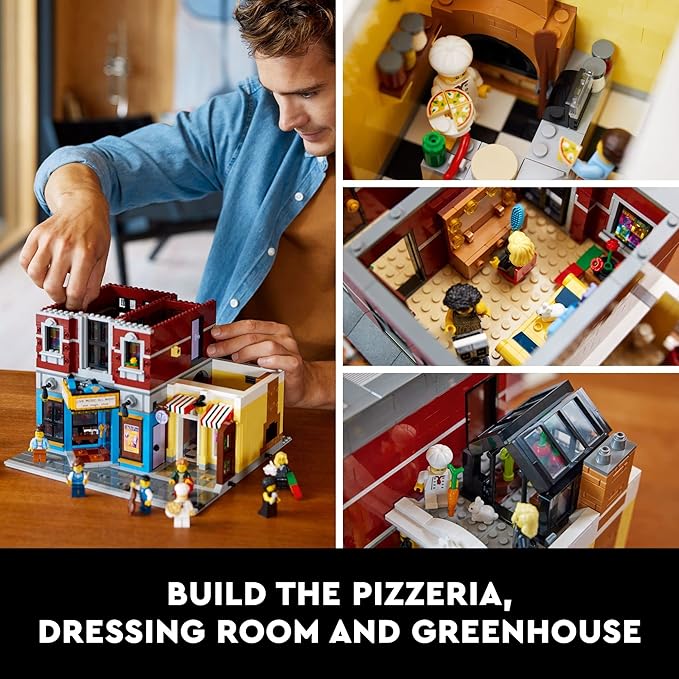 LEGO Icons Jazz Club 10312 Building Set for Adults and Teens A Collectible Gift for Musicians Music Lovers and Jazz Fans Includes 5 Detailed Rooms Within The Music Venue and 8 Minifigures