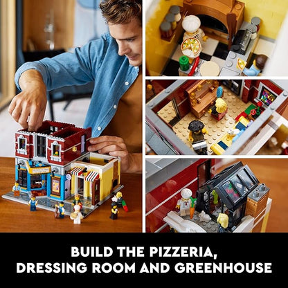 LEGO Icons Jazz Club 10312 Building Set for Adults and Teens A Collectible Gift for Musicians Music Lovers and Jazz Fans Includes 5 Detailed Rooms Within The Music Venue and 8 Minifigures