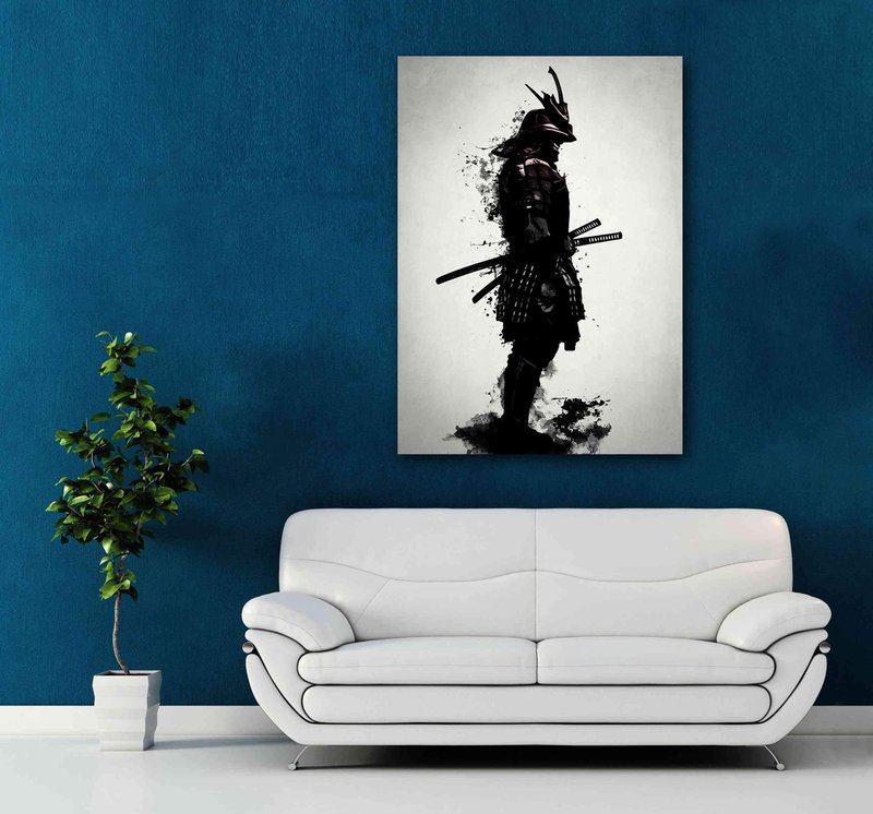 Cortesi Home 'Armored Samurai' by Nicklas Gustafsson, Canvas Wall Art, 18"x26"