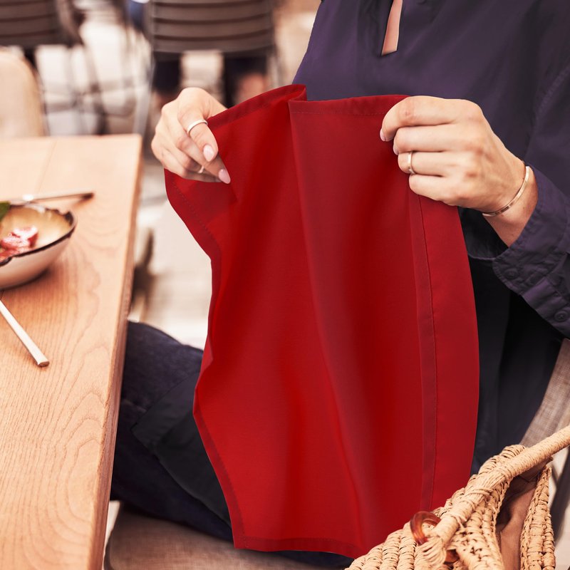 Utopia Home Red Cloth Napkins (144 Pack, 20x20 Inches), Ideal Dinner Napkins for Party, Wedding and Lunch/Dinner
