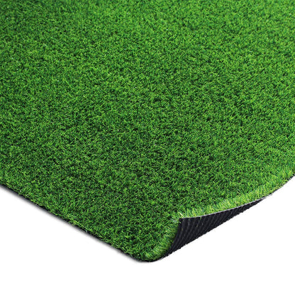 WarmShe 0.7inch Realistic Artificial Grass Turf Synthetic Faux Astroturf Rug 8FTX10FT for Pet Indoor Outdoor Carpet Balcony Garden Lawn Mat with Drainage Holes