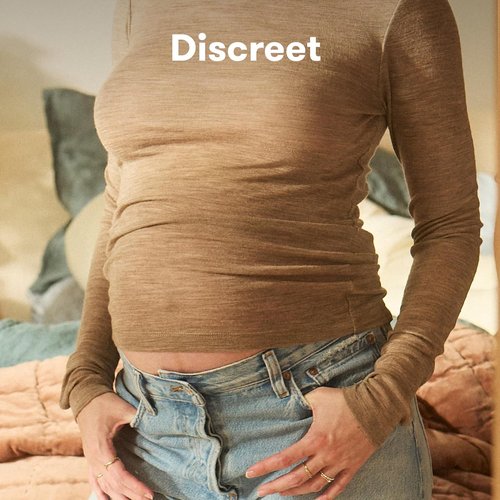 Frida Mom Pregnancy Belly Band - Ultimate Support for Back, Hip & Pelvic | Adjustable, Lightweight, Cocoa S/M