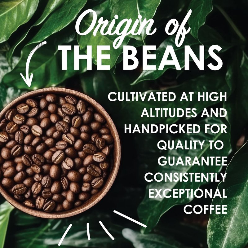 Magnum Exotics Coffee, Blue Mountain Blend - Medium-Light Roast, Whole Bean, Made from 100% Arabica Beans, Rich & Smooth Flavor, Fresh Roast - Blue Mountain Blend, 2 Lb Bag (32 oz)