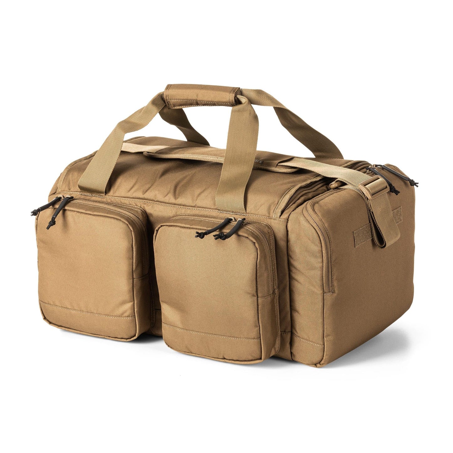 5.11 Tactical Range Ready Trainer Bag, Molle Duffle Pack with Shoulder Strap for Secure EDC Training, Storage & Competition, Style 56567ABR, Kangaroo