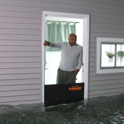 Quick Dam QDFG45 FloodGate-Doorway Flood Guard-45-50 Openings, 45" To 50", Orange