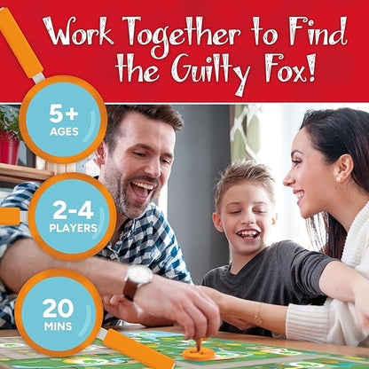OUTFOXED A CLASSIC WHO DUNNIT GAME FOR PRESCHOOLERS 4 players
