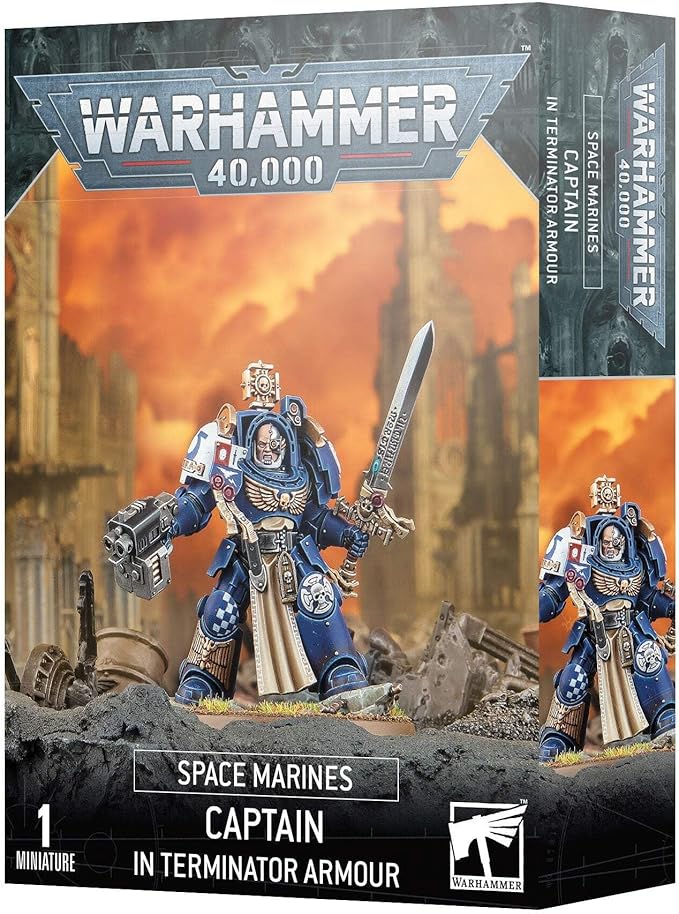Games Workshop - Warhammer 40000 - Space Marines: Captain In Terminator Armour