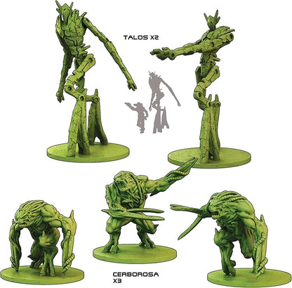 Battle Systems BSGCSE013 Core Space First Born Expansion- Gates of Ry'sa - 28mm Miniatures - Board Game - Modular 3D Terrain