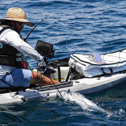 Buffalo Gear Kayak Fishing Cooler,36in Portable Kayak Cooler for Caught Fish,Leak Proof Kayak Fishing Kill Bags with Shoulder Strap