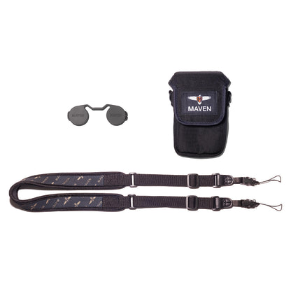 Maven B.7 25mm ED Binocular (8X25, Grey/Orange)