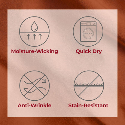 Mellanni Twin Sheets Set - 3 PC Luxury Bedding Collection | Extra Soft, Cooling, Wrinkle-Resistant (Twin, Terracotta)