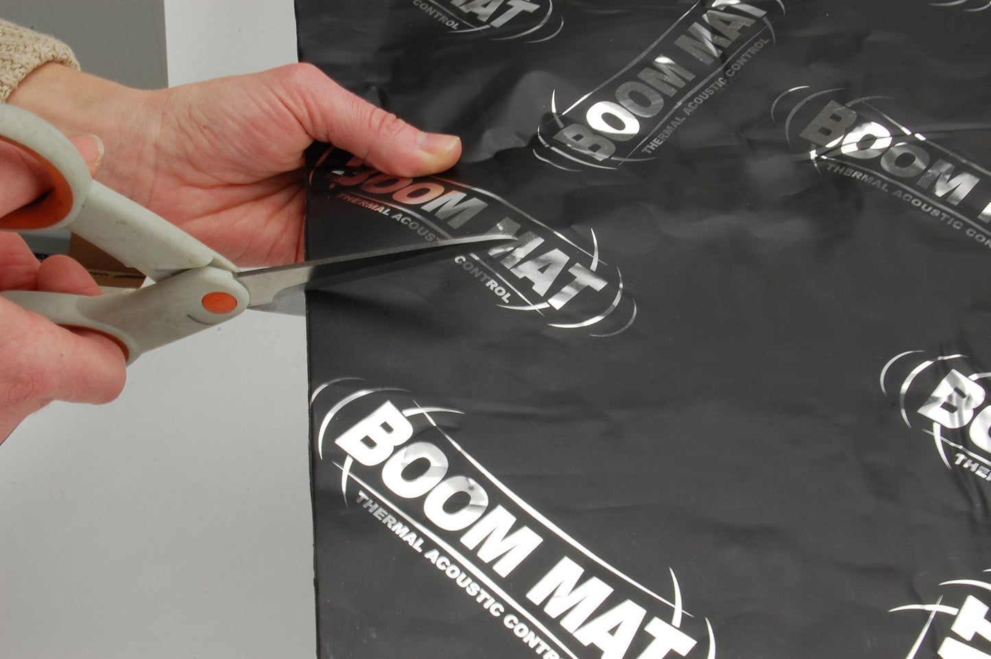 Design Engineering Boom Mat Sound Deadening Material with Adhesive Backing | 2mm 12.5" x 24" (Pack of 10)