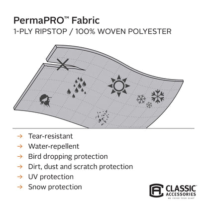 Classic Accessories Over Drive PermaPRO Folding Camping Trailer Cover, Fits 14'-16'L, RV Cover, Camper Cover, Travel Trailer Cover