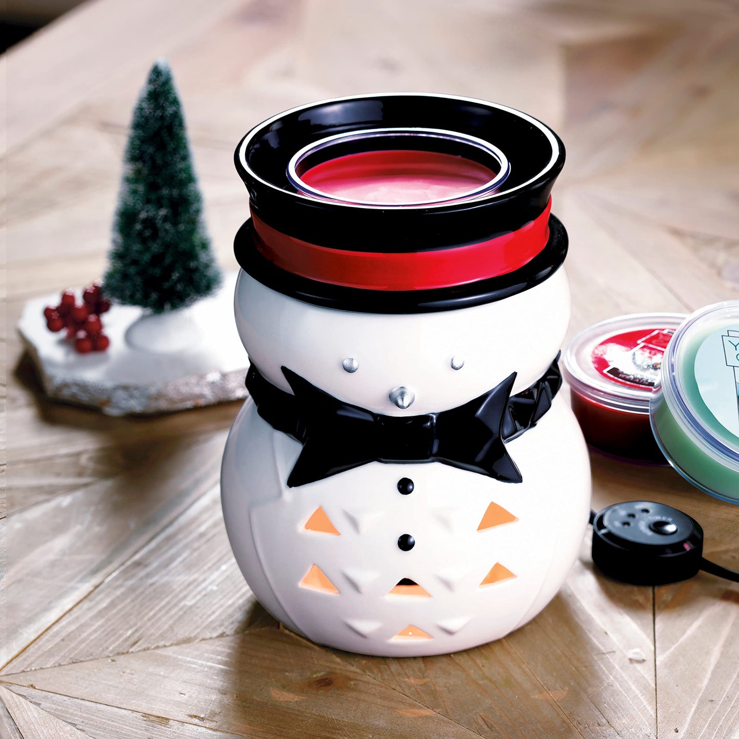 Yankee Candle Christmas Eve Scenterpiece Melt Cups, Red