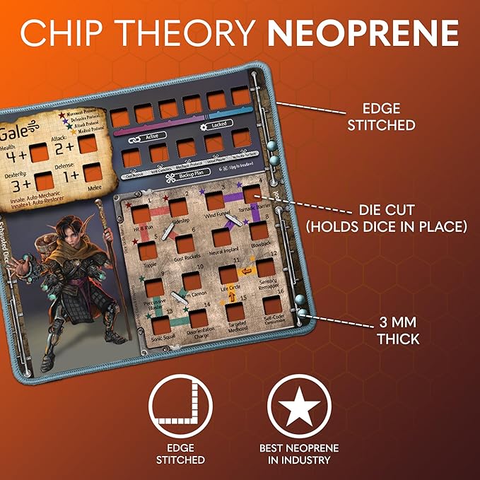 Chip Theory Games Too Many Bones: Static Dice-Builder Roleplaying Game Expansion Strategic Fantasy RPG Game Accessories for Ages 14 and Up 1-4 Players