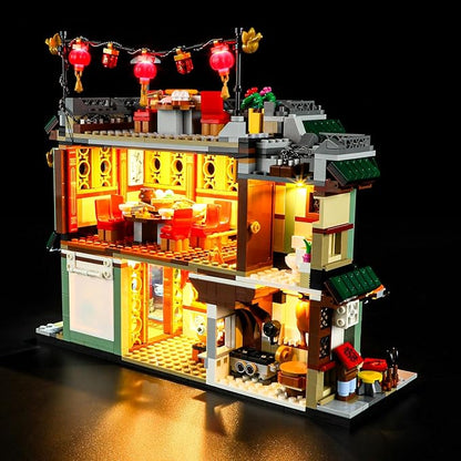 BRIKSMAX Led Lighting Kit for Lego-80113 Family Reunion Celebration - Compatible with Lego Spring Festival Building Set- Not Include Lego Set