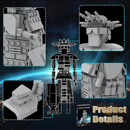 Mega Maid Spaceballs Creative Building Kit for AdultKidsDesktop Building Set Toy Christmas Bithday Gift(362PCS)