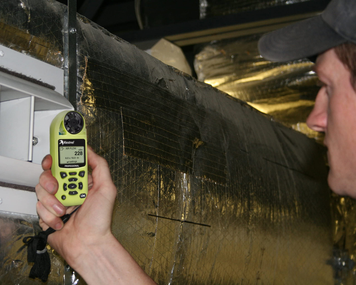 Kestrel 5200 Professional Environmental Meter Non-LiNK, HiViz Green