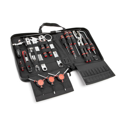 FEEDBACK SPORTS | Team Edition Bike Tool Kit | 19 Piece/25 Function Bicycle Repair Set | Professional Grade | Protective Portable and Compact Carry Case
