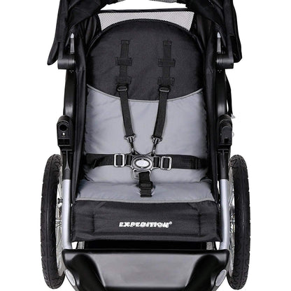 Baby Trend Expedition® Jogger Travel System with EZ Flex-Loc® Infant Car Seat, Millenium White