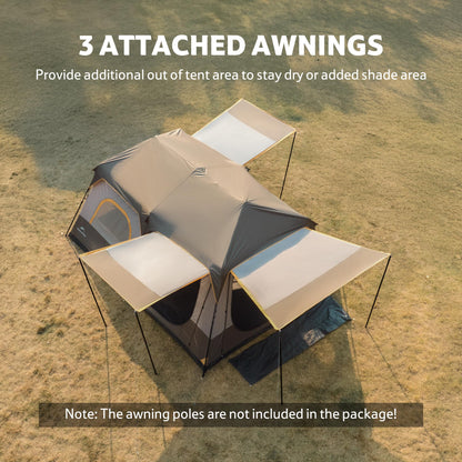Cape 6 Person Camping Tent