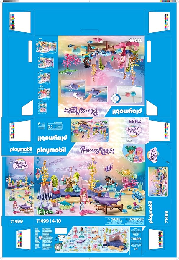 Playmobil Mermaid Animal Care