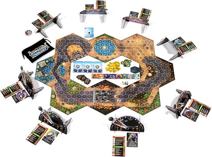 Brotherwise Games Dungeon Kart Fast-Paced Racing Adventure Strategic Racing Family-Friendly Fun Board Game for 2 to 8 Players and Ages 10+