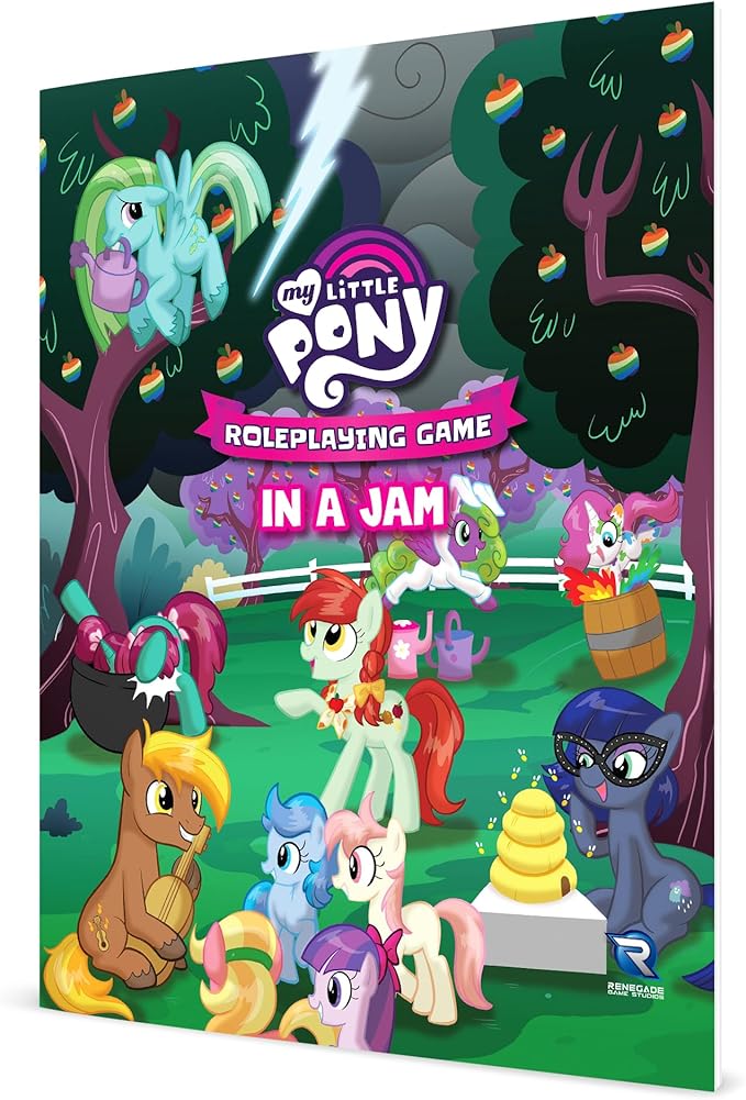 Renegade Game Studios My Little Pony Tabletop Roleplaying Game: in a Jam Adventure Starter Set with GM Screen