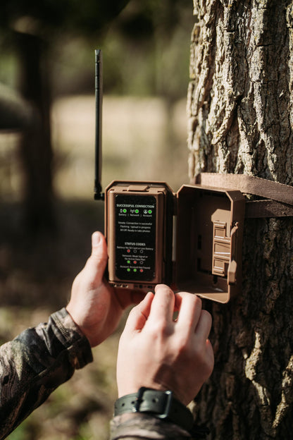 Muddy Manifest 2.0 Cellular Trail Camera, Quick Scan Ar Code, 16 Megapixels, At&T, Stealth Cam Command App,1080P,Motion Only - 3 Pack