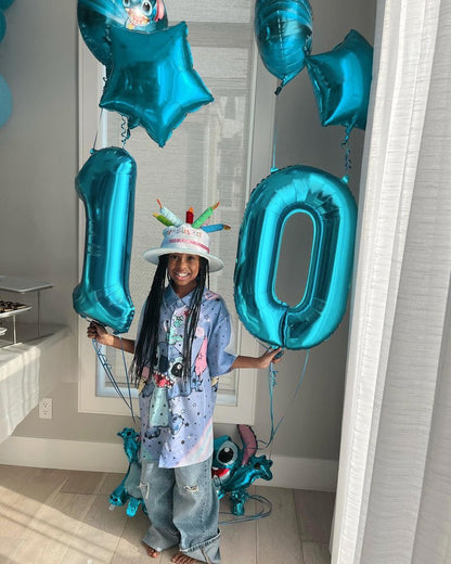 Blue Number 22 Balloon 40 inch, 22 Number Balloons, 22nd Blue Birthday Decorations, 22 Year Old Women Men blue Party Supplies