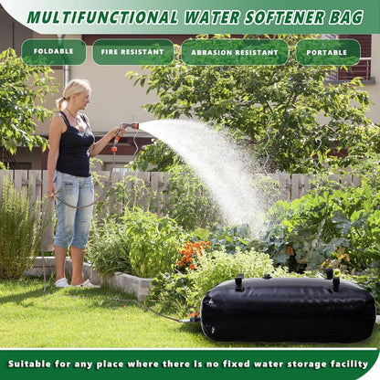 4000 L/1000 gal Water Bladder Storage Containers, Foldable Portable Water Tank Large Capacity Soft Water Bag, Drought Resistance, Fire Prevention, Emergency Water