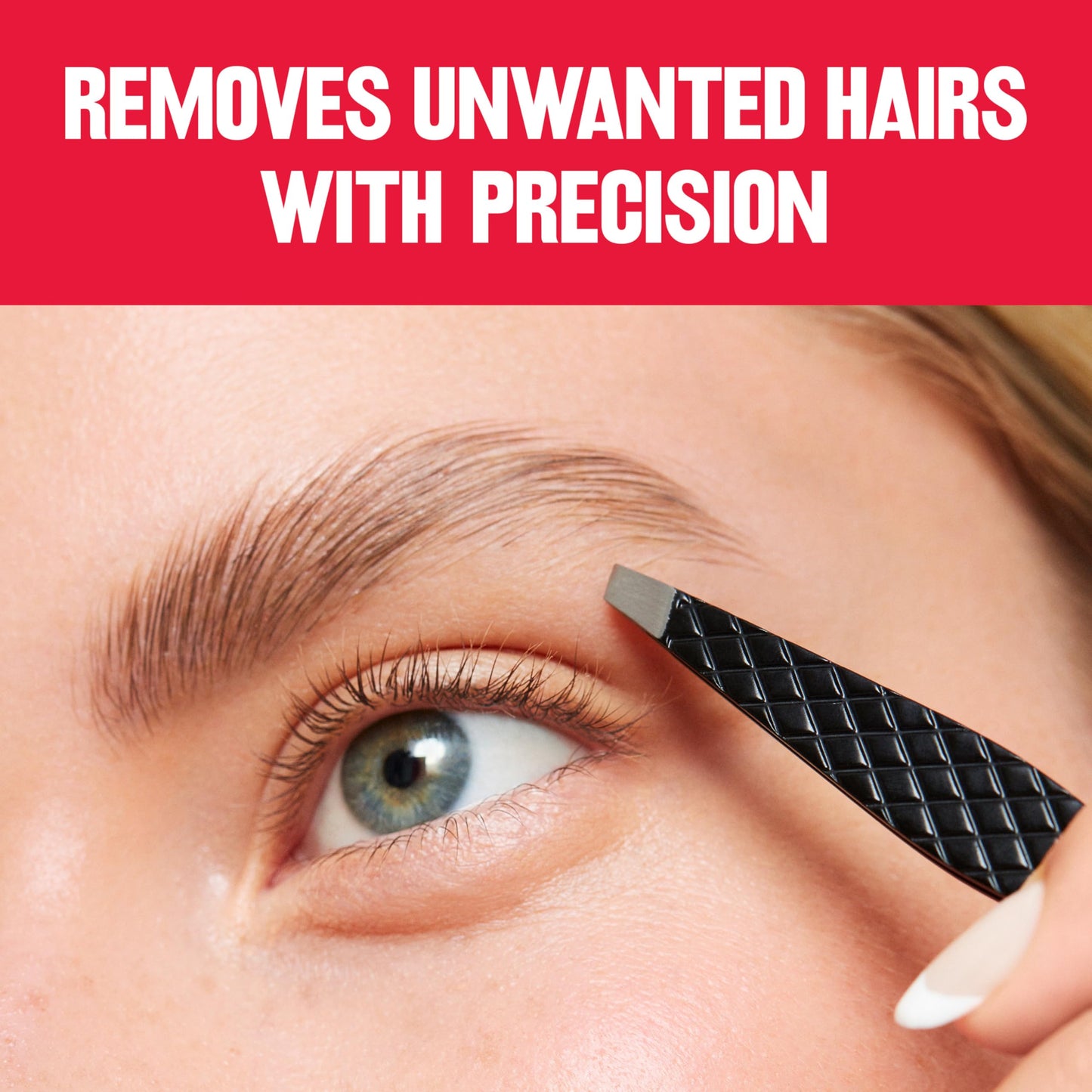 Revlon Expert Slant Tweezer, High Precision For an Easy Hair Removal, Made With Stainless Steel, 1 Count