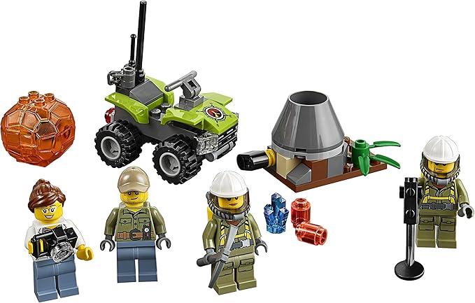 LEGO City Volcano Explorers 60120 Volcano Starter Set Building Kit (83 Piece)