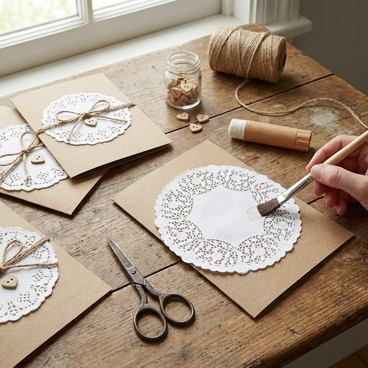 The Baker Celebrations White Paper Lace Doilies, Round, 10-inch, 100 Count